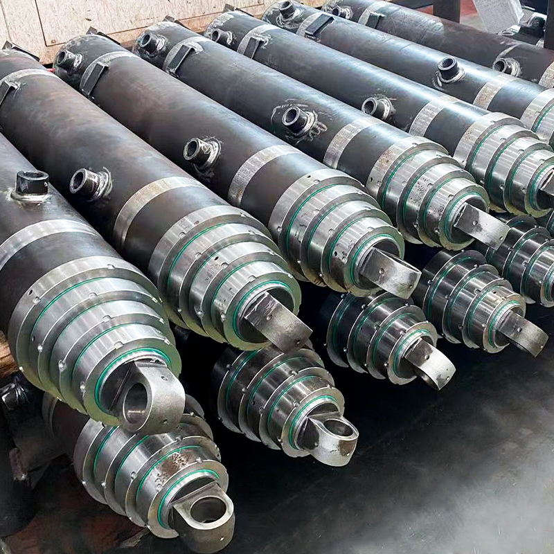 Teleskopisk hydraulisk cylinder – flertrins cylinderrørsæt, koldttrukket stålrør, E355